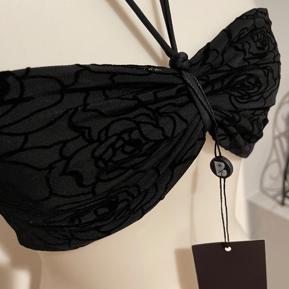 Blackbough Margot Bandeau Black Top - Size S - NEW With Tags in Bags. - Picture 2 of 15